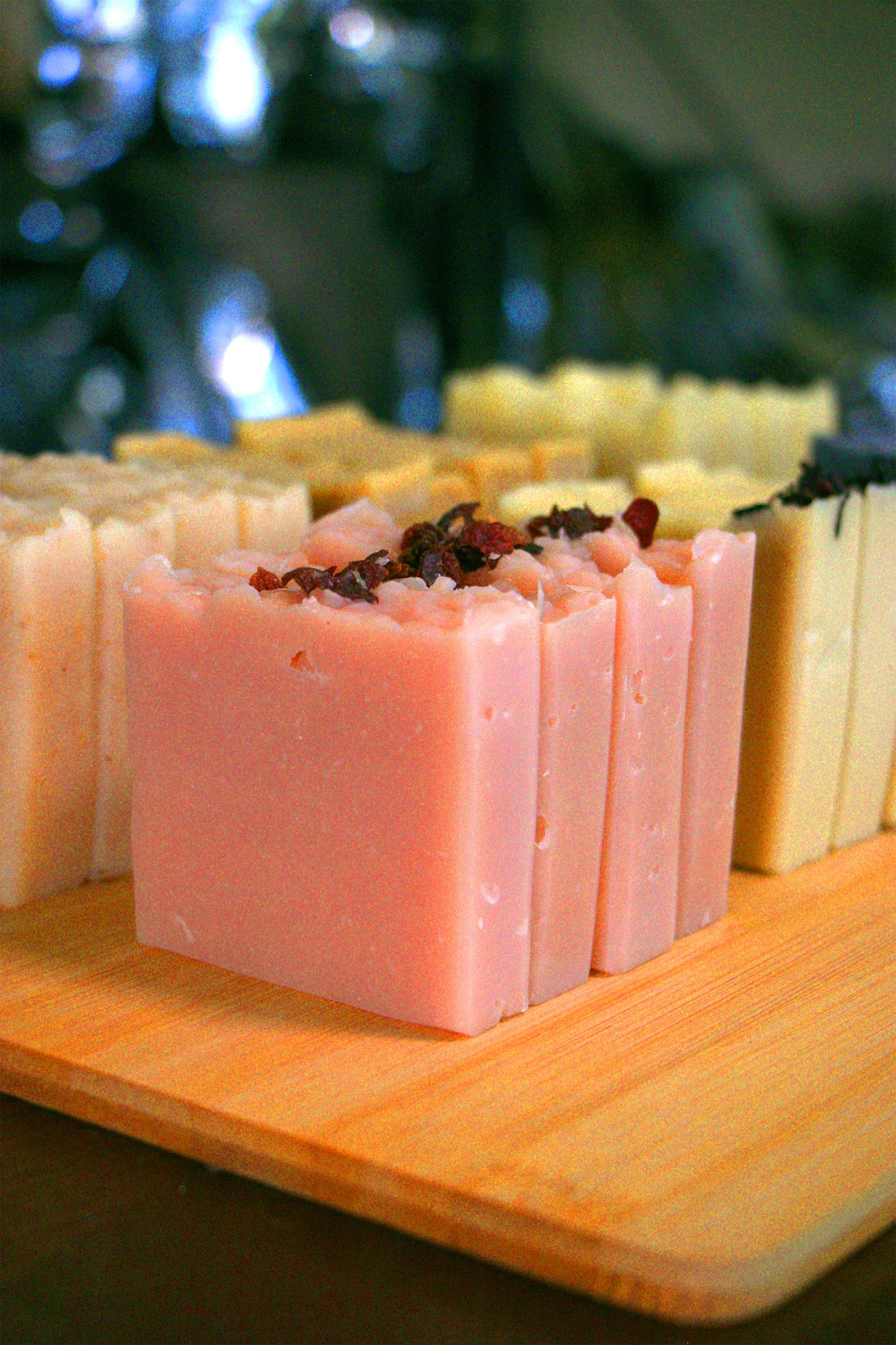 Cranberry Rose Handmade Soap Bar